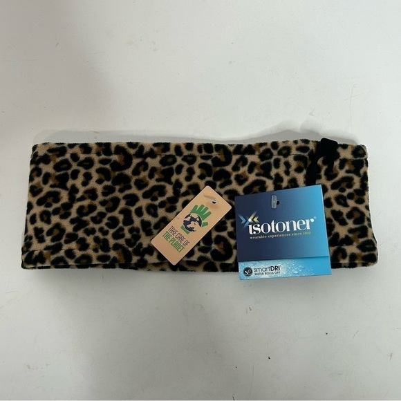 Isotoner Leopard Print Cozy Headband NWT - Picture 3 of 7
